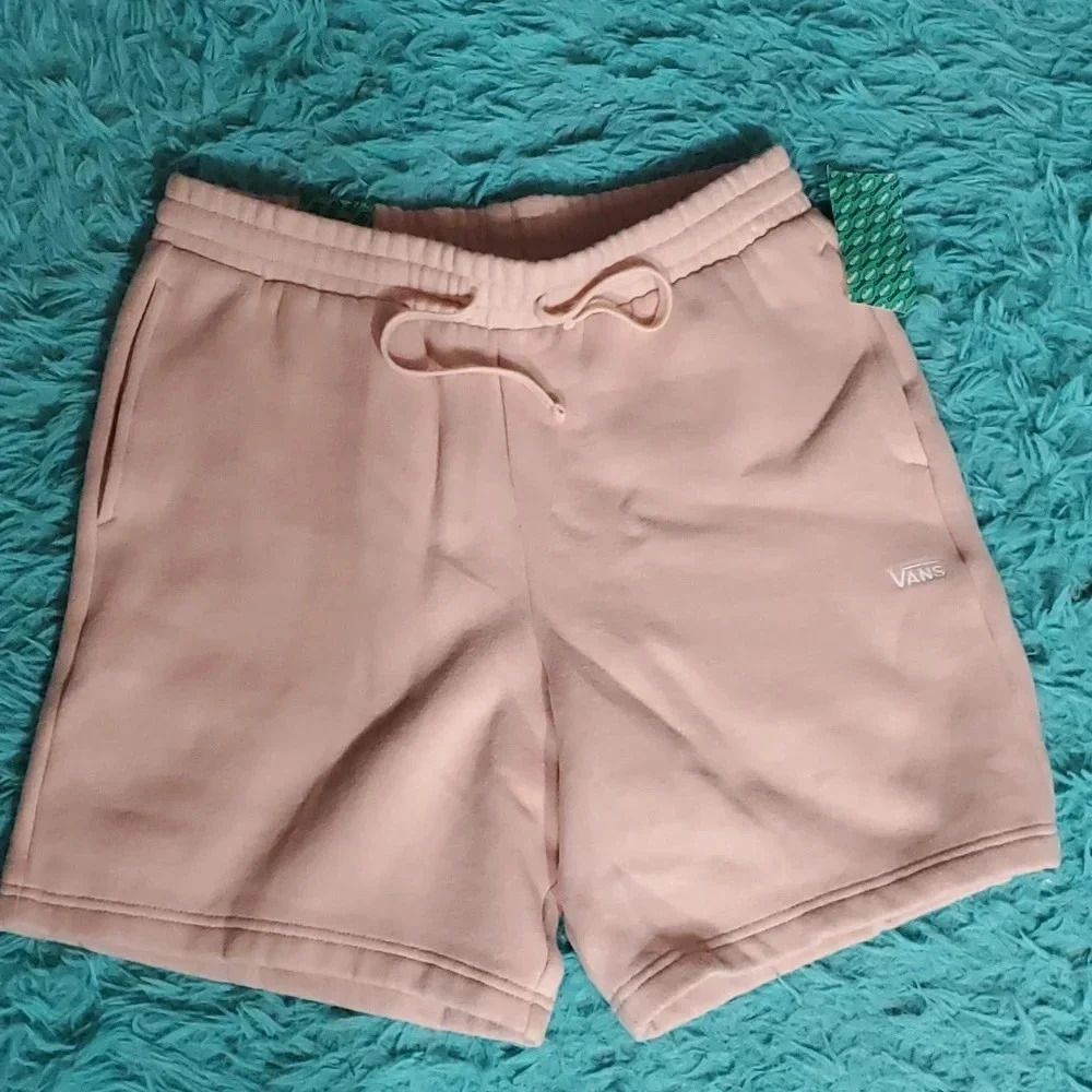 VANS NWT Pink Sweat Shorts